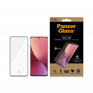 Стъклен протектор PanzerGlass за Xiaomi 12/12x Case Friendly AB - Черен