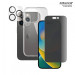 Стъклен протектор Privacy PanzerGlass iPhone 14 Pro Bundle (UWF Privacy screen protector, HardCase, протектор за камераt)