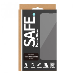 Стъклен протектор Safe за Huawei Nova Y70, Ultra Wilde Fit
