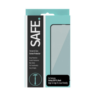 Стъклен протектор Safe за Samsung Galaxy S20 FE CaseFriendly - Черно, 117829