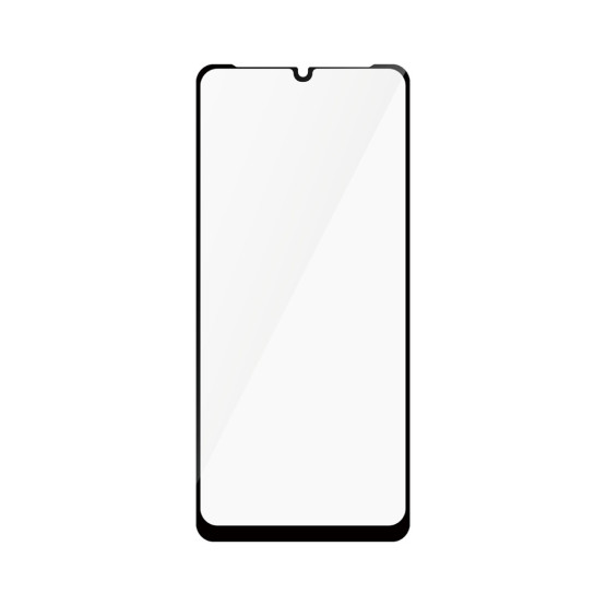 Стъклен протекто Safe за Redmi 13C / Poco C65 UWF - Черен