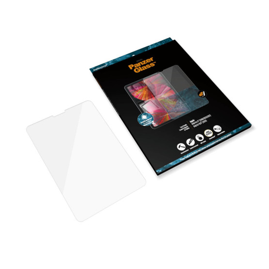 Стъклен протектор PanzerGlass за Apple Ipad Pro 11( 18/20/21/22/Air(20/22), Antibacterial - Черен