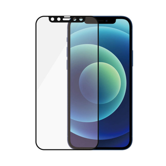Стъклен протектор PanzerGlass за Apple Iphone 12 mini 5.4 CaseFriendly, AntiGlare, AntiBacterial - Черен
