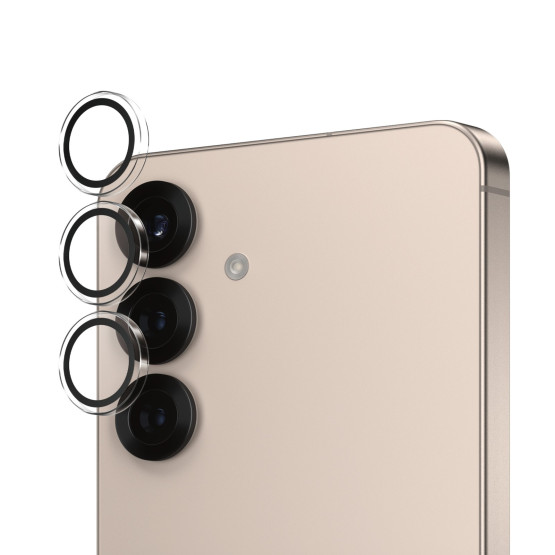 Стъклен протектор PanzerGlass за Samsung Galaxy S25, Hoops , за камера, Прозрачен