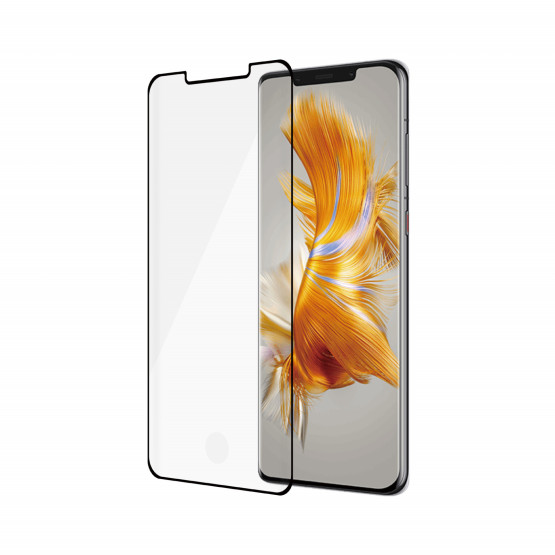 Стъклен протектор Safe за Huawei Mate 50 Pro, UWF - Черен