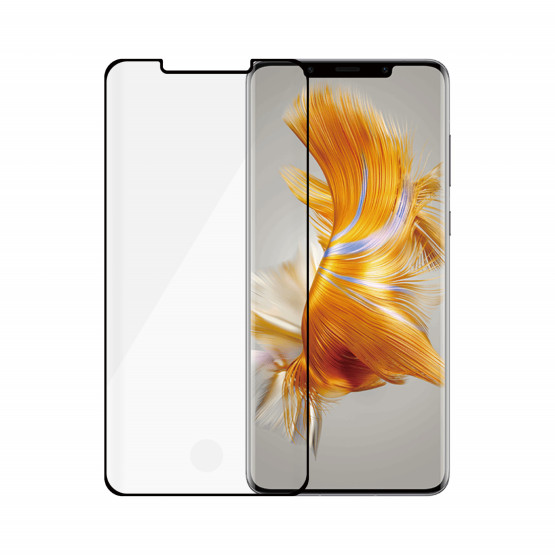 Стъклен протектор Safe за Huawei Mate 50 Pro, UWF - Черен