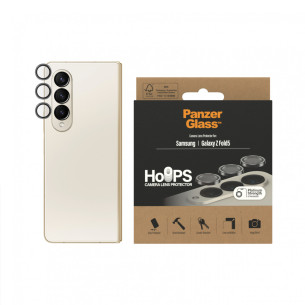 Стъклен протектор за камера PanzerGlass Hoops за Samsung Z Fold 5 - Черен