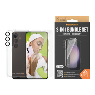 Комплект PanzerGlass Samsung Galaxy S24 Plus UWF Bundle (Screen Protector + D3O HardCase + Hoops)
