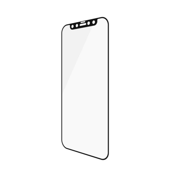 Стъклен протектор PanzerGlass за Apple Iphone 12 / 12 Pro AntiGlare, Antibacterial, CaseFriendly - Черен