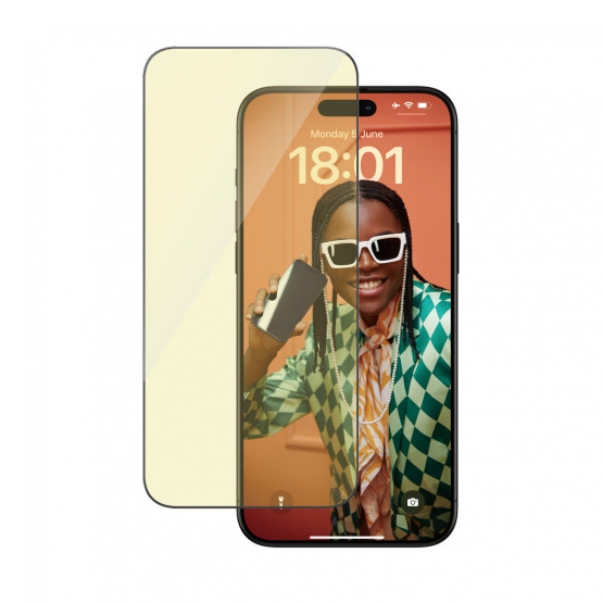 Стъклен протектор PanzerGlass за Apple iPhone 15 Pro Max AntiR/AntiBL UWF wA