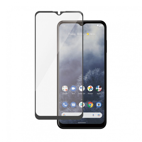 Стъклен протектор PanzerGlass за Nokia G60, Case friendly, Черен