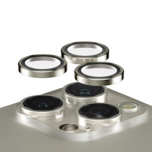 Протектор за камера PanzerGlass Hoops за Iphone 15 Pro/ProMax - Titanium