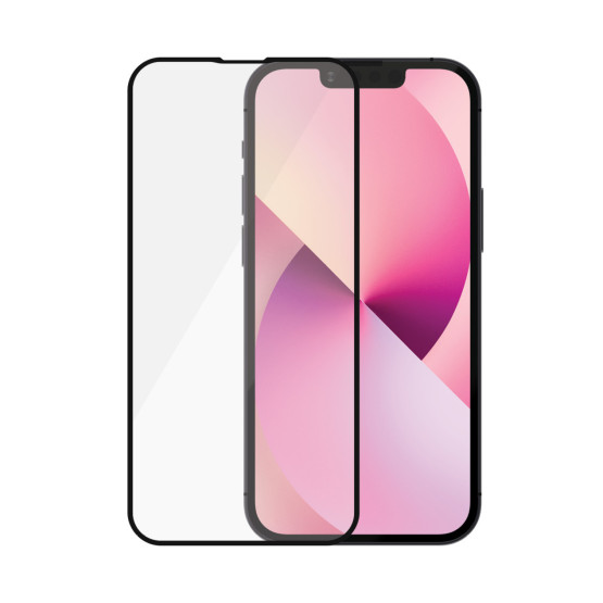 Стъклен протектор PanzerGlass за Apple Iphone 13 mini 5.4 CaseFriendly, Antibacterial,Pro - Черен