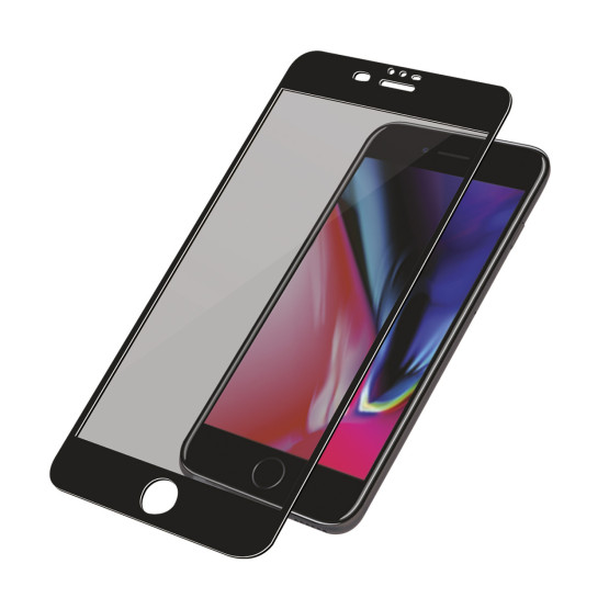 Стъклен протектор PanzerGlass за Apple Iphone 7/8/6/6s plus CaseFriendly Privacy - Черно