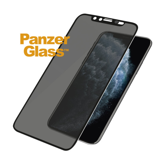 Стъклен протектор PanzerGlass за Apple Iphone X/Xs/11 Pro CaseFriendly, CamSlider Privacy - Черен, 116847