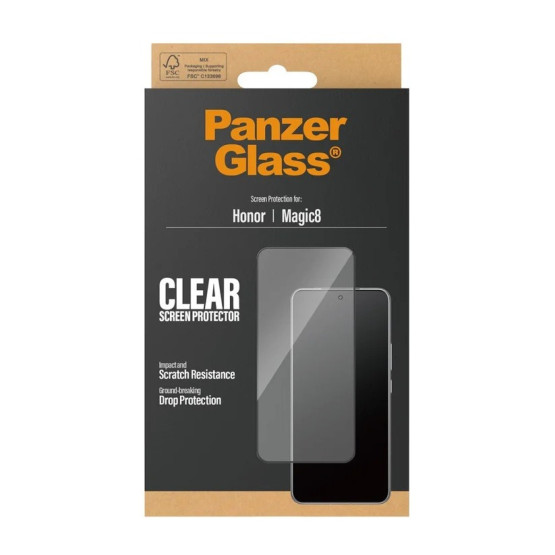 Стъклен протектор PanzerGlass за Honor Magic8 UWF