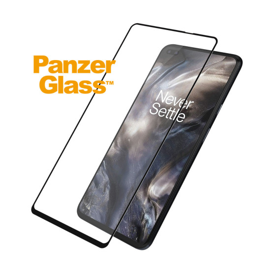 Стъклен протектор PanzerGlass за OnePlus Nord CaseFriendly - Черно