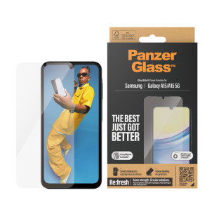 Стъклен протектор PanzerGlass за Samsung Galaxy A15 / A15 5G Recycled, UWF