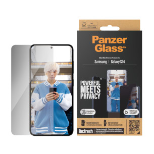Стъклен протектор PanzerGlass за Samsung Galaxy S24 Privacy, UWF wA