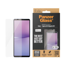 Стъклен протектор PanzerGlass за Sony Xperia 10 VI.10 V AntiBacterial, UWF ,Черен