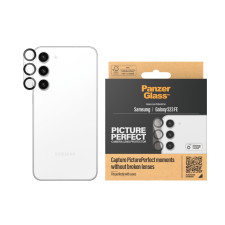 Стъклен протектор за камера PanzerGlass PicturePerfect Plate за Samsung Galaxy S23 FE -Черен