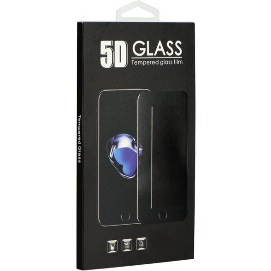 Стъклен протектор 5D full glue за Samsung Galaxy A20e - Черен