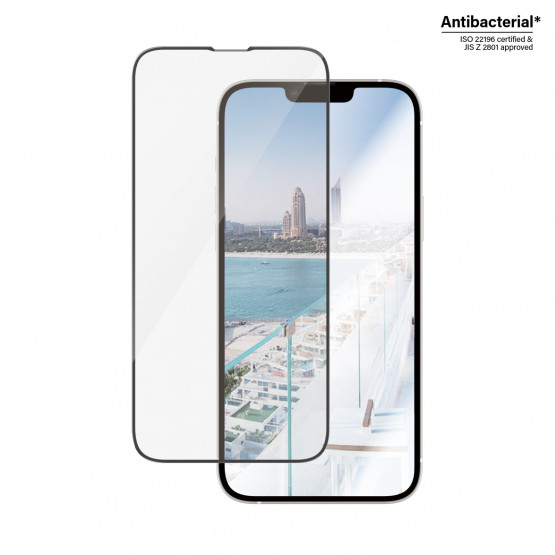 Стъклен протектор PanzerGlass Apple iPhone 14 Plus, 13 pro Max UWF Anti-Reflective AB w. Applicator, Черен