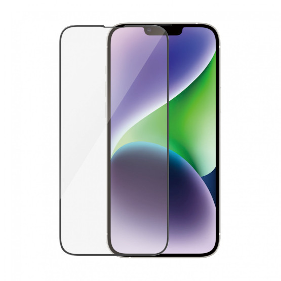 Стъклен протектор PanzerGlass Apple iPhone 14 Plus, 13 pro Max UWF Anti-Reflective AB w. Applicator, Черен