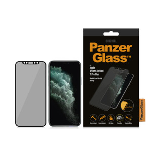 Стъклен протектор PanzerGlass за Apple Iphone Xs Max/11 Pro Max CaseFriendly Privacy - Черен, 117078