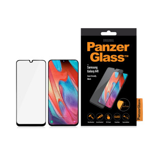 Стъклен протектор PanzerGlass за Samsung Galaxy A41 Case Friendy - Черен