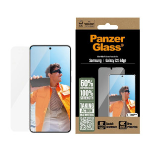 Стъклен протектор PanzerGlass за Samsung Galaxy S25 Edge, UWF, Прозрачен