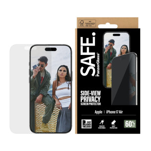 Стъклен протектор Safe за iPhone 17 Air, Privacy,UWF, EasyAligner