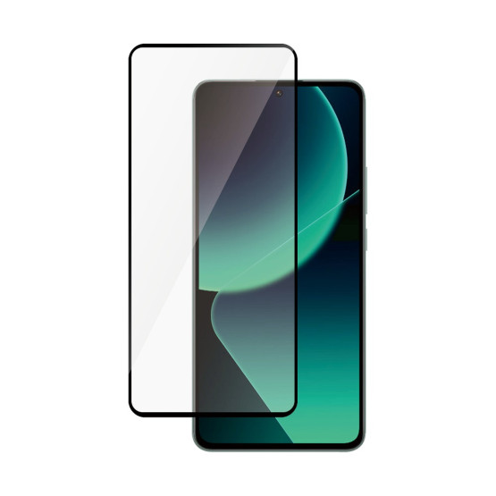 Стъклен протектор Safe за Xiaomi 13T / 13T Pro - Черен