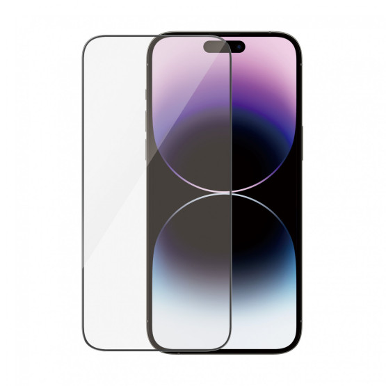 Стъклен протектор PanzerGlass Apple iPhone 14 Pro Max UWF Anti-Reflective AB w. Applicator, Черен