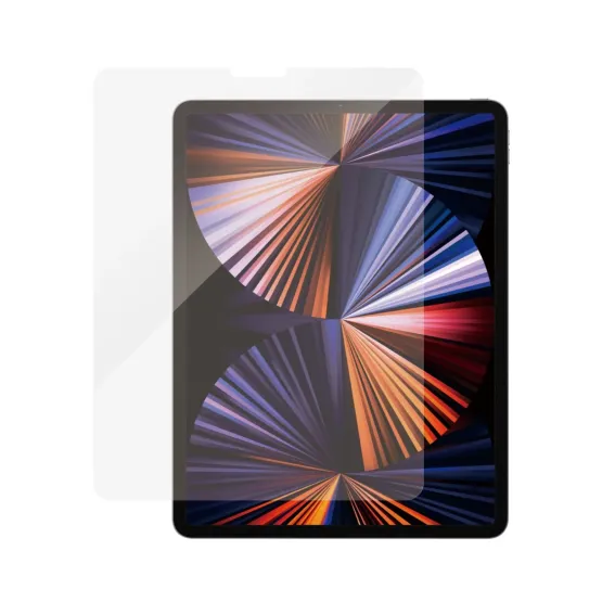 Стъклен протектор PanzerGlass за Apple iPad Pro 12.9 (2018, 2020, 2021, 2022), Черен