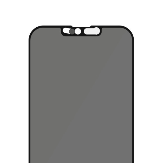 Стъклен протектор PanzerGlass за Apple Iphone 13 Pro Max CamSlider,Privacy, CaseFriendly, Antibacterial - Черен