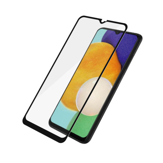 Стъклен протектор PanzerGlass за Samsung Galaxy A03s CaseFriendly - Черен