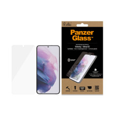 Стъклен протектор PanzerGlass за Samsung Galaxy S22 FingerPrint, CaseFriendly, AntiBacterial - Черен, 119825