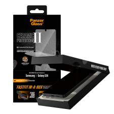 Стъклен протектор PanzerGlass за Samsung Galaxy S26, Ceramic, Ultra-Wide Fit w. FASTFIT IN-A-BOX