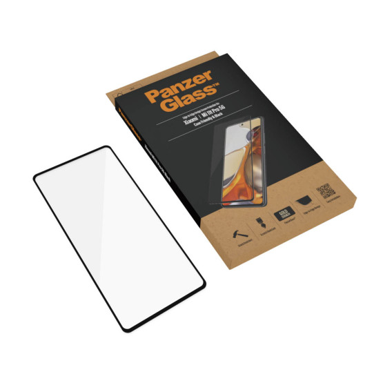 Стъклен протектор PanzerGlass за Xiaomi Mi 11t Pro 5G CaseFriendly - Черно, 117079