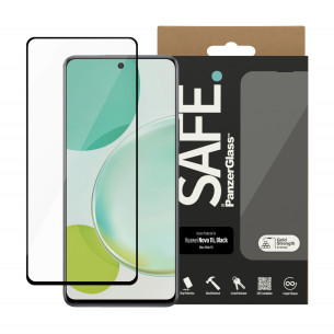 Стъклен протектор Safe за Huawei Nova 11i , CaseFriendly - Черен