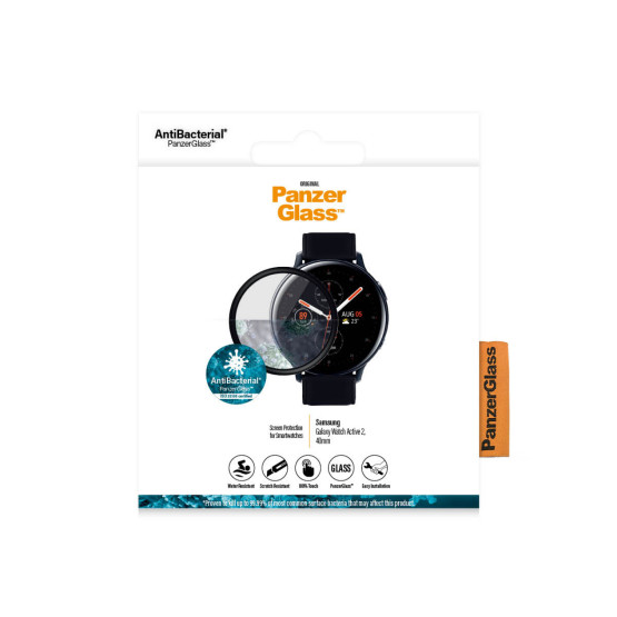 Стъклен протектор за часовник PanzerGlass за Samsung watch Active 2 40mm, 118896