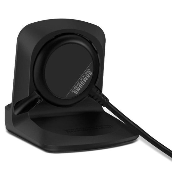 Стойка за безжично зареждане Spigen S352 Night Stand за Galaxy Watch - Чerna