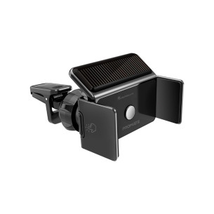 Стойка за кола, ProMate, Solarmount, Solar Powered Auto Clamping AC Vent Holder • 4.7" to 6.9" Device Support • Quick Mounting Clip • Multi-Angle Support • One Touch Release, Черен