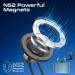 Стойка за кола ProMate BRIDGEMOUNT 360° Rotatable Cradleless Magnetic Car Phone Mount, For AC Vents, Metal ring Plate included.
