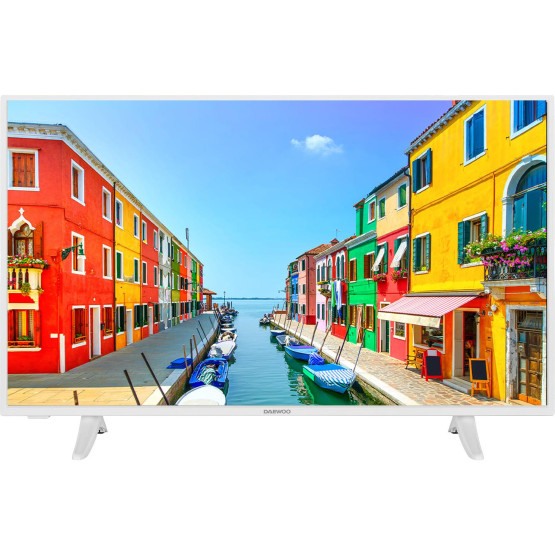 Телевизор Daewoo 43DE54FL2W Smart TV WHITE , 108 см, 1920x1080 FULL HD , 43 inch, LED , Smart TV