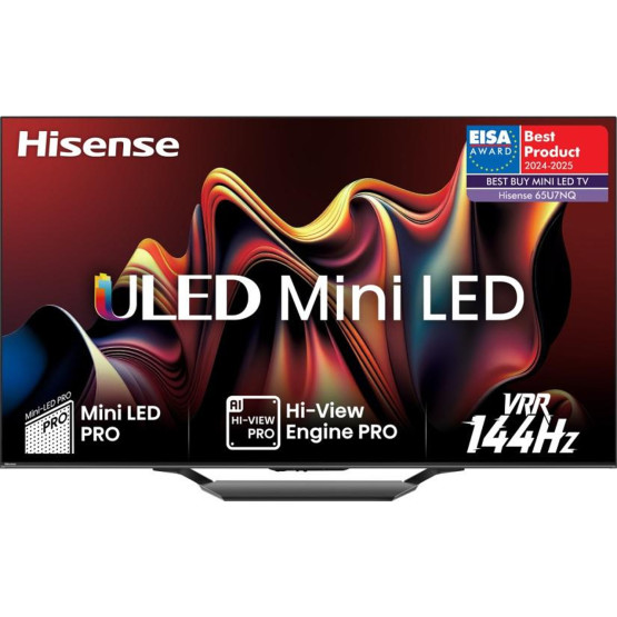 Телевизор Hisense 65U7NQ SMART TV , Mini LED , 65 inch, 164 см, 3840x2160 UHD-4K , Smart TV , VIDAA