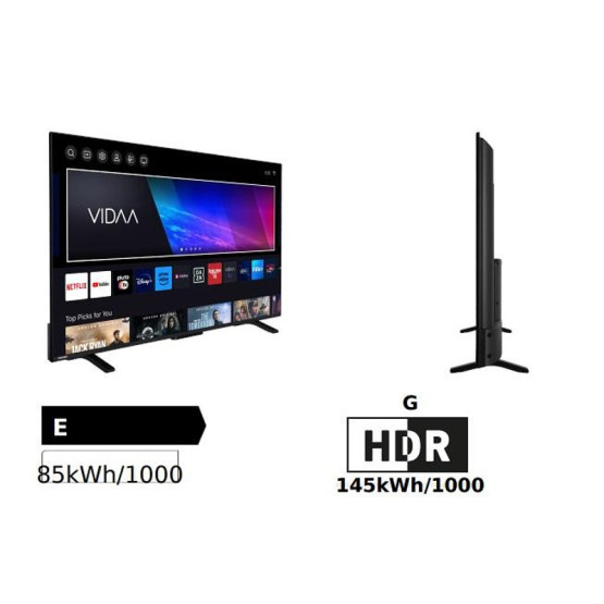Телевизор Toshiba 65UV2363DG SMART TV , 164 см, 3840x2160 UHD-4K , 65 inch, LED , Smart TV , VIDAA