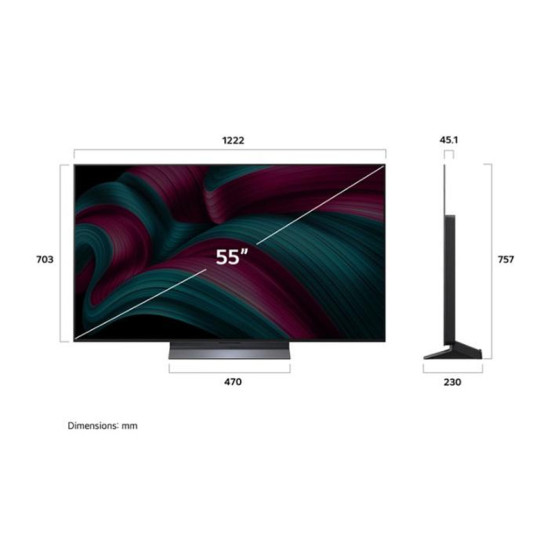 Телевизор LG OLED55C51LA