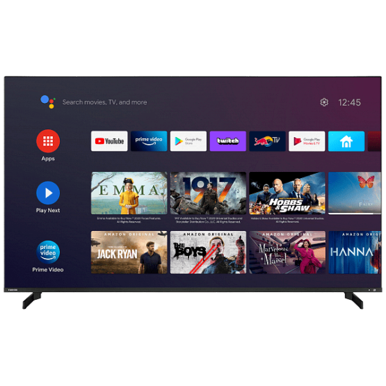 Телевизор Toshiba 65QA5D63DG ANDROID SMART , 164 см, 3840x2160 UHD-4K , 65 inch, Android , QLED